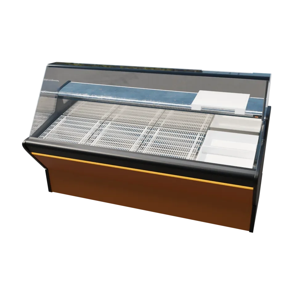 Meat Shop Counter + Fridge