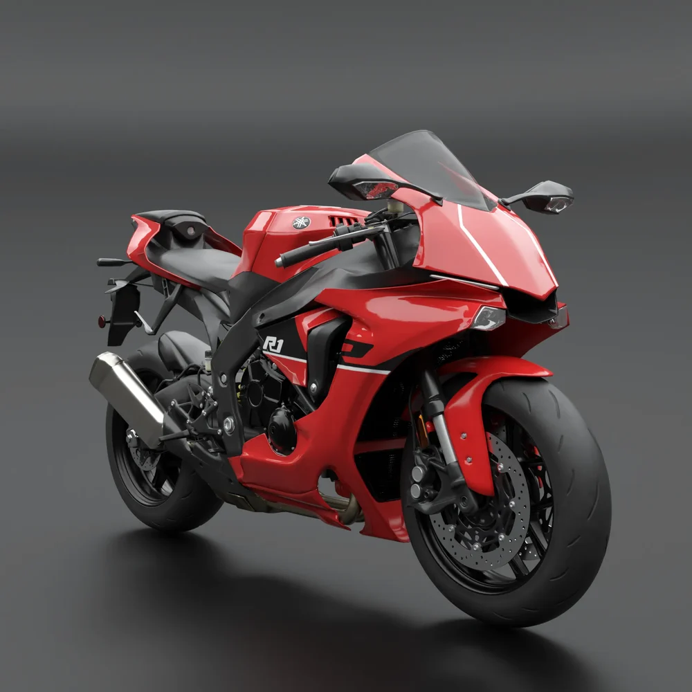 Yamaha R1 Supersport - Red & Black