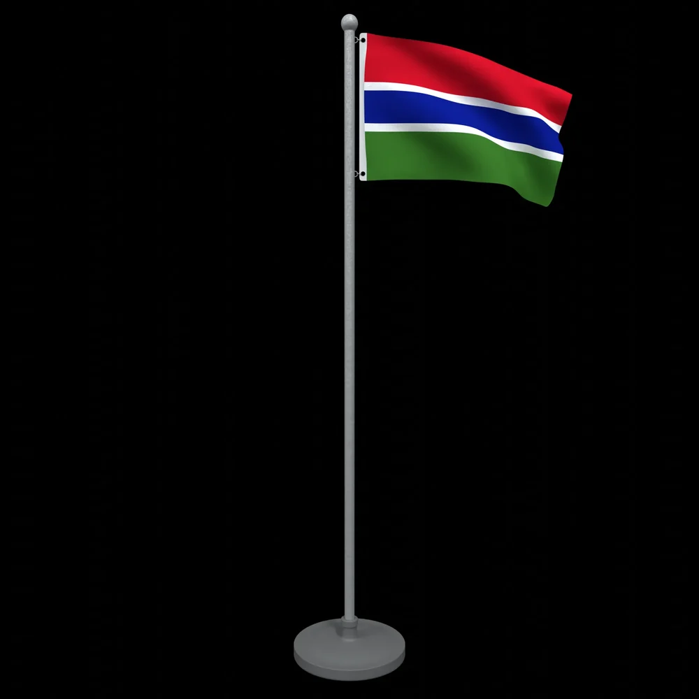 Animated Flag Of Gambia