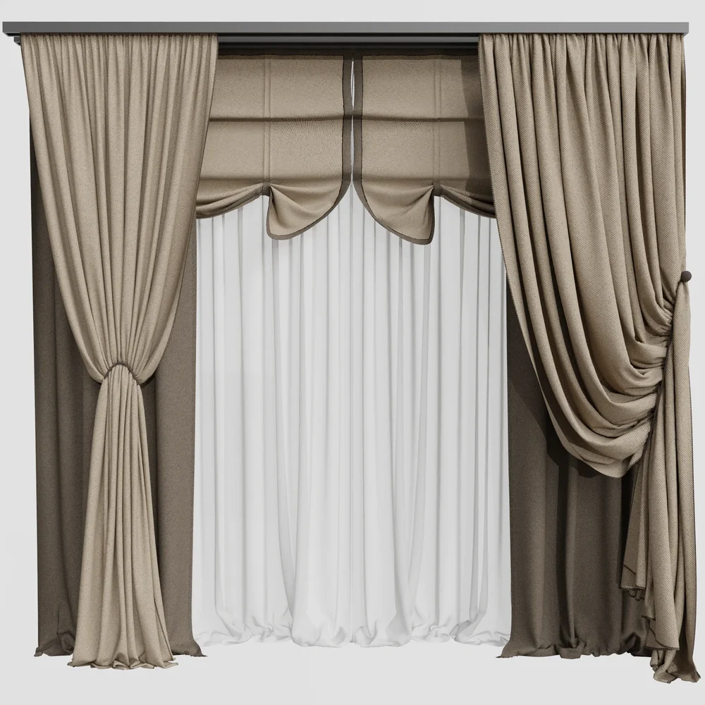 Gd Classic Curtain Set