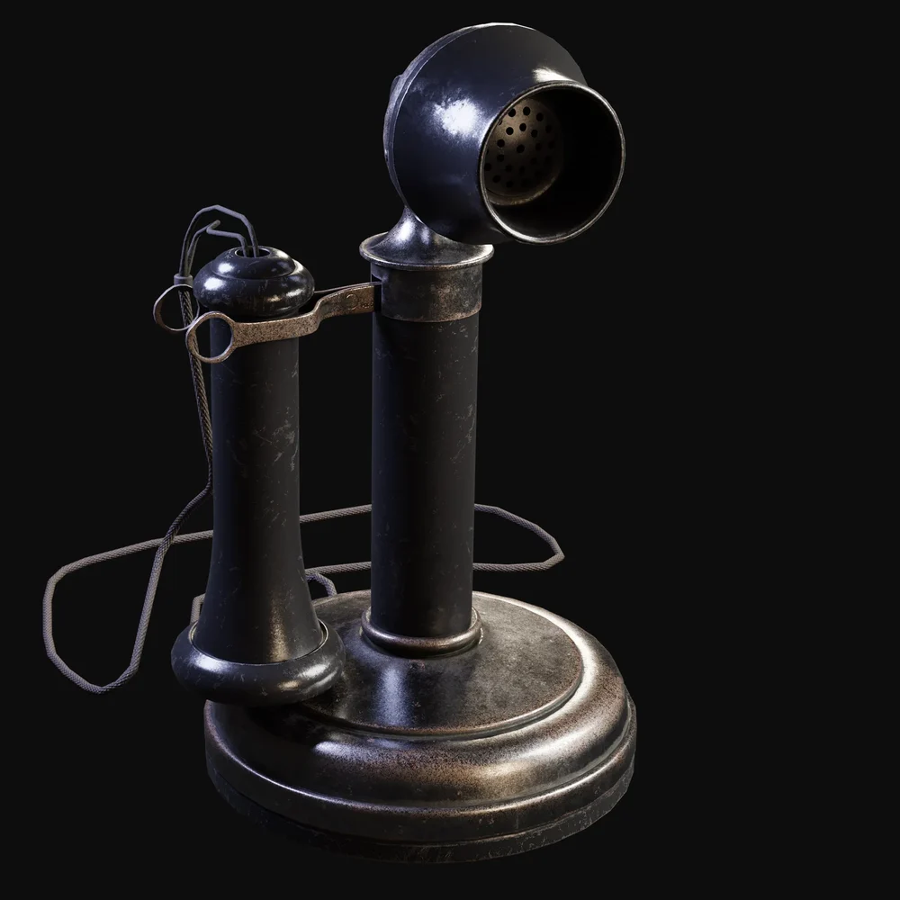Stubby Candlestick Phone