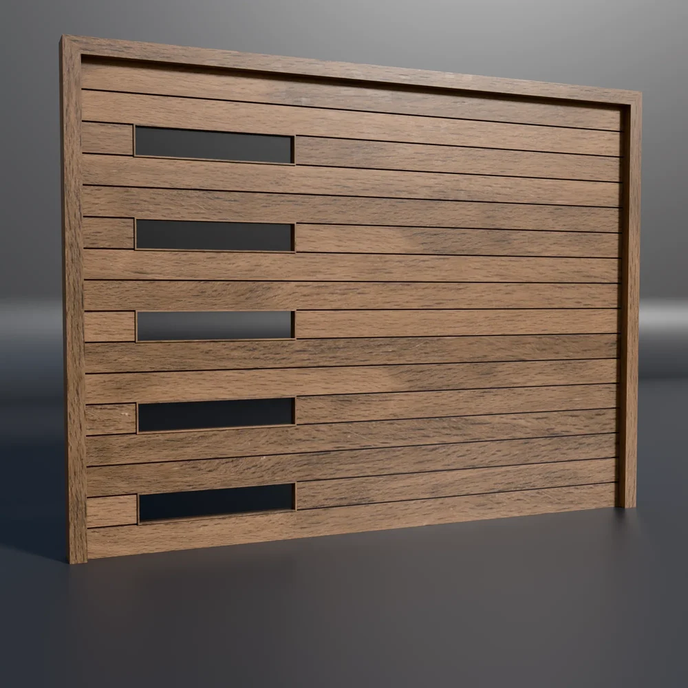 Wooden Garage Door