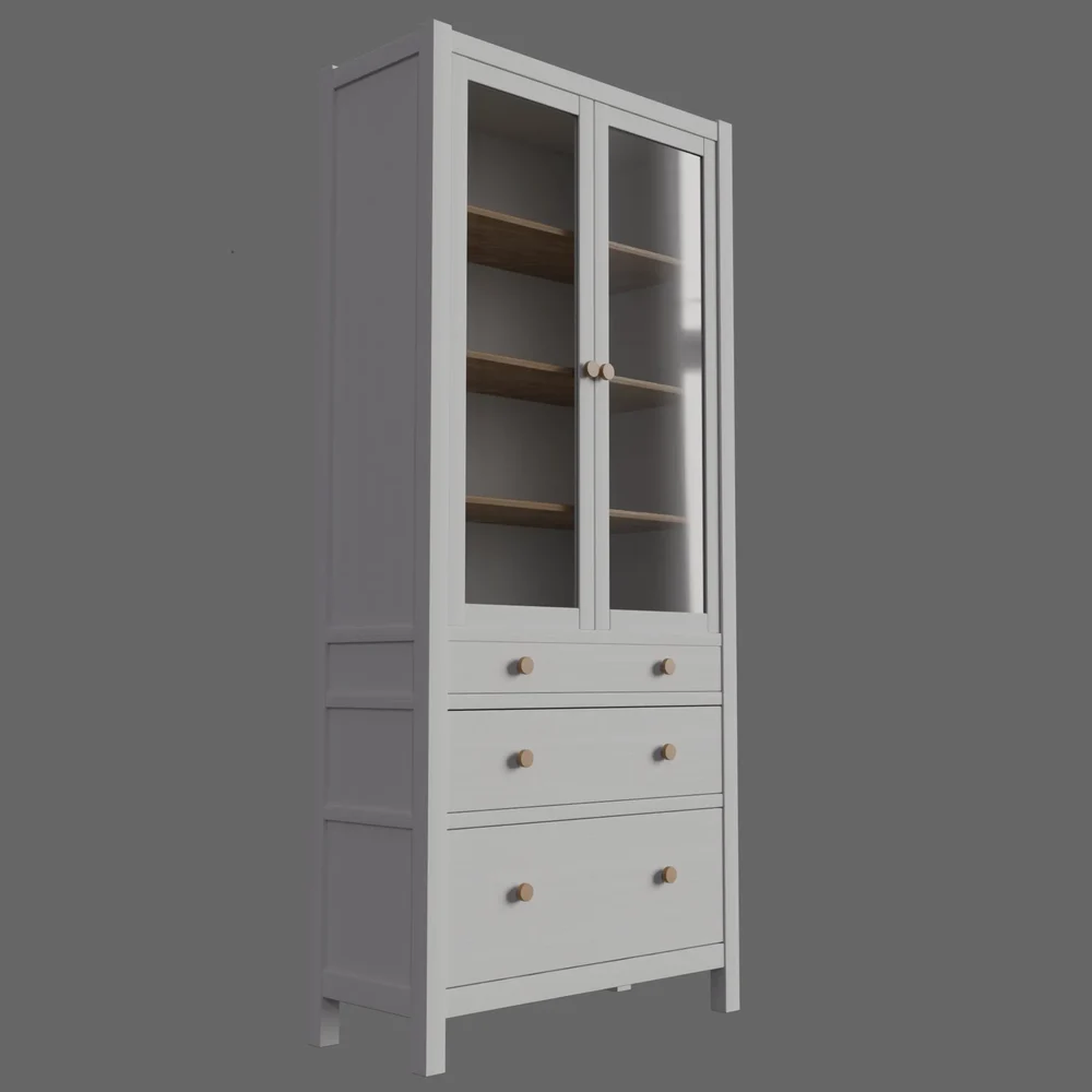 Glass-Door Cabinet