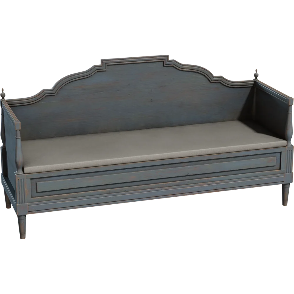Painted Wooden Sofa