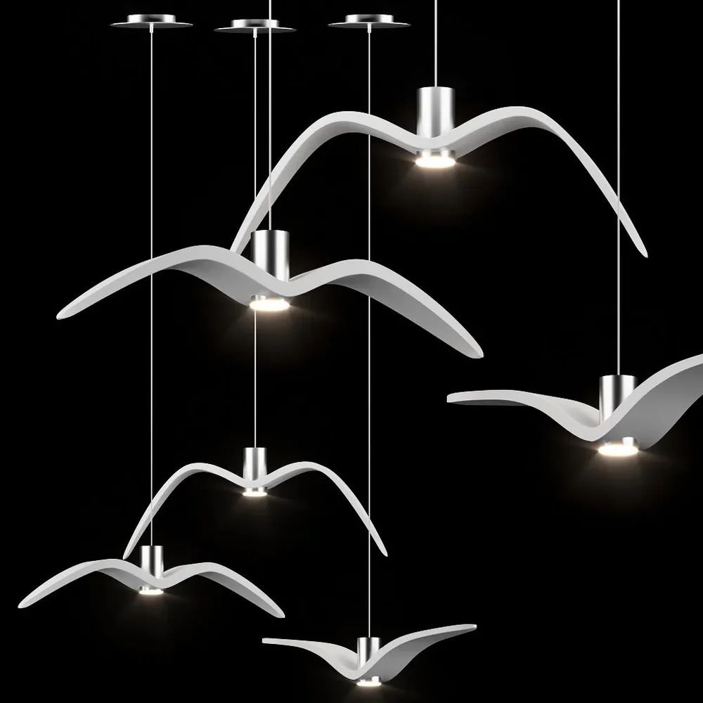 Night Birds Pendant Light