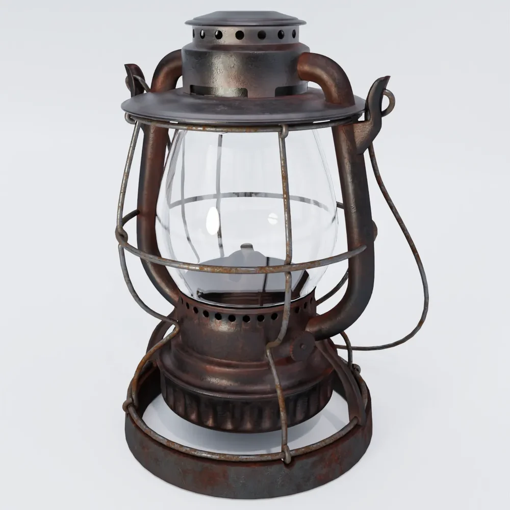 Old Oil Lamp