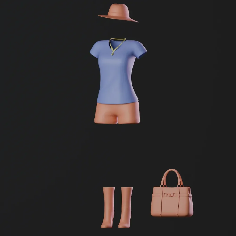 Casual Chic Female Outfit