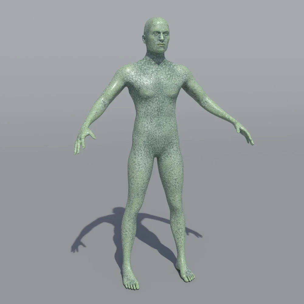 Alien Character Rigged