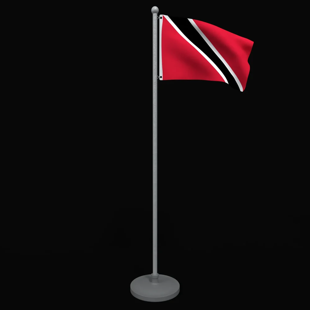 Animated Flag Of Trinidad And Tobago