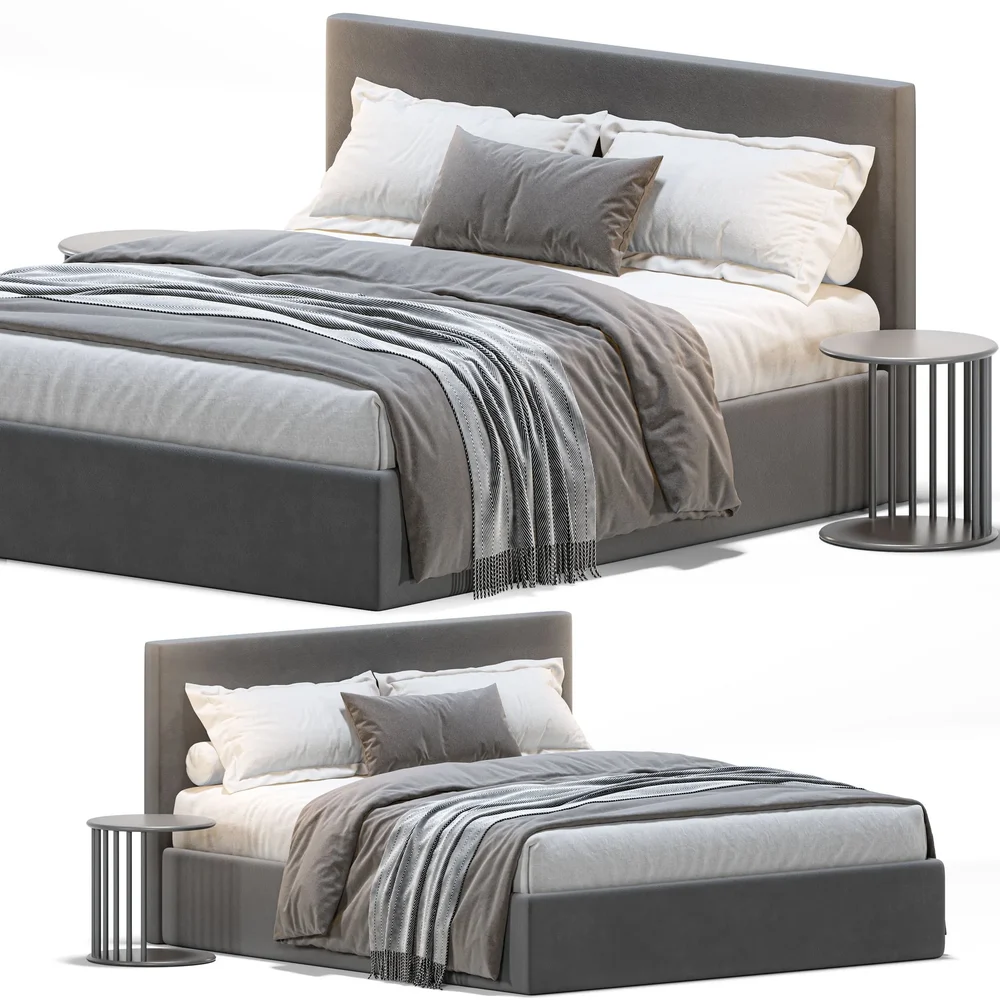 Bed Flou Notturno Shabby Chic