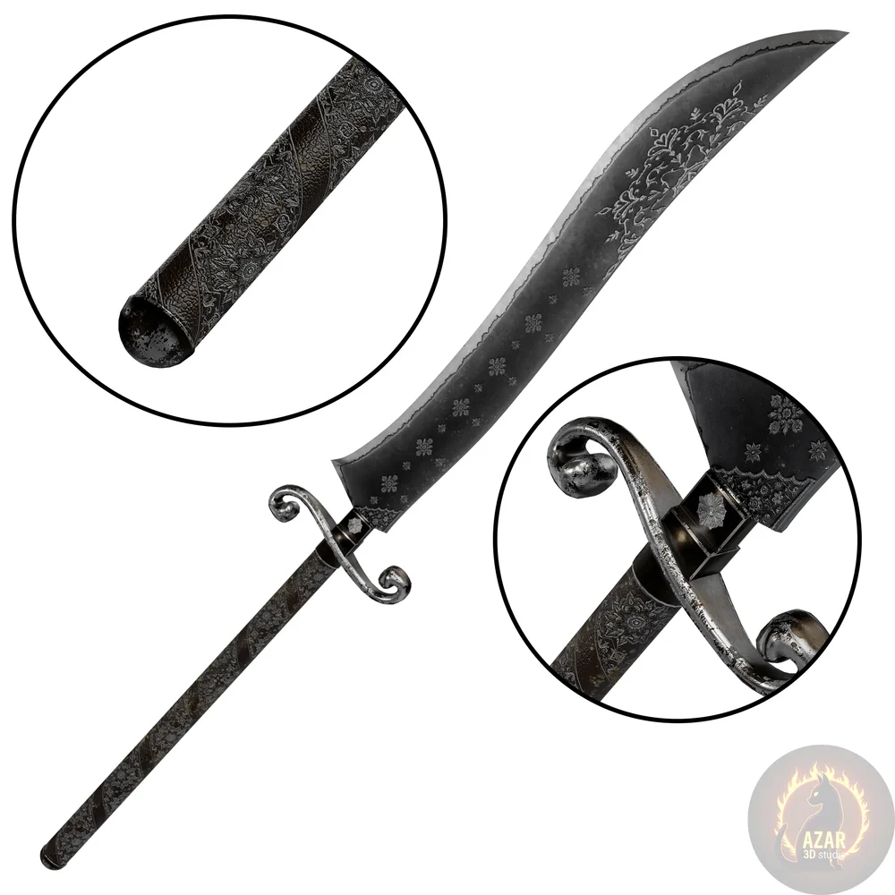 Darvish Sword Darksteel Clean