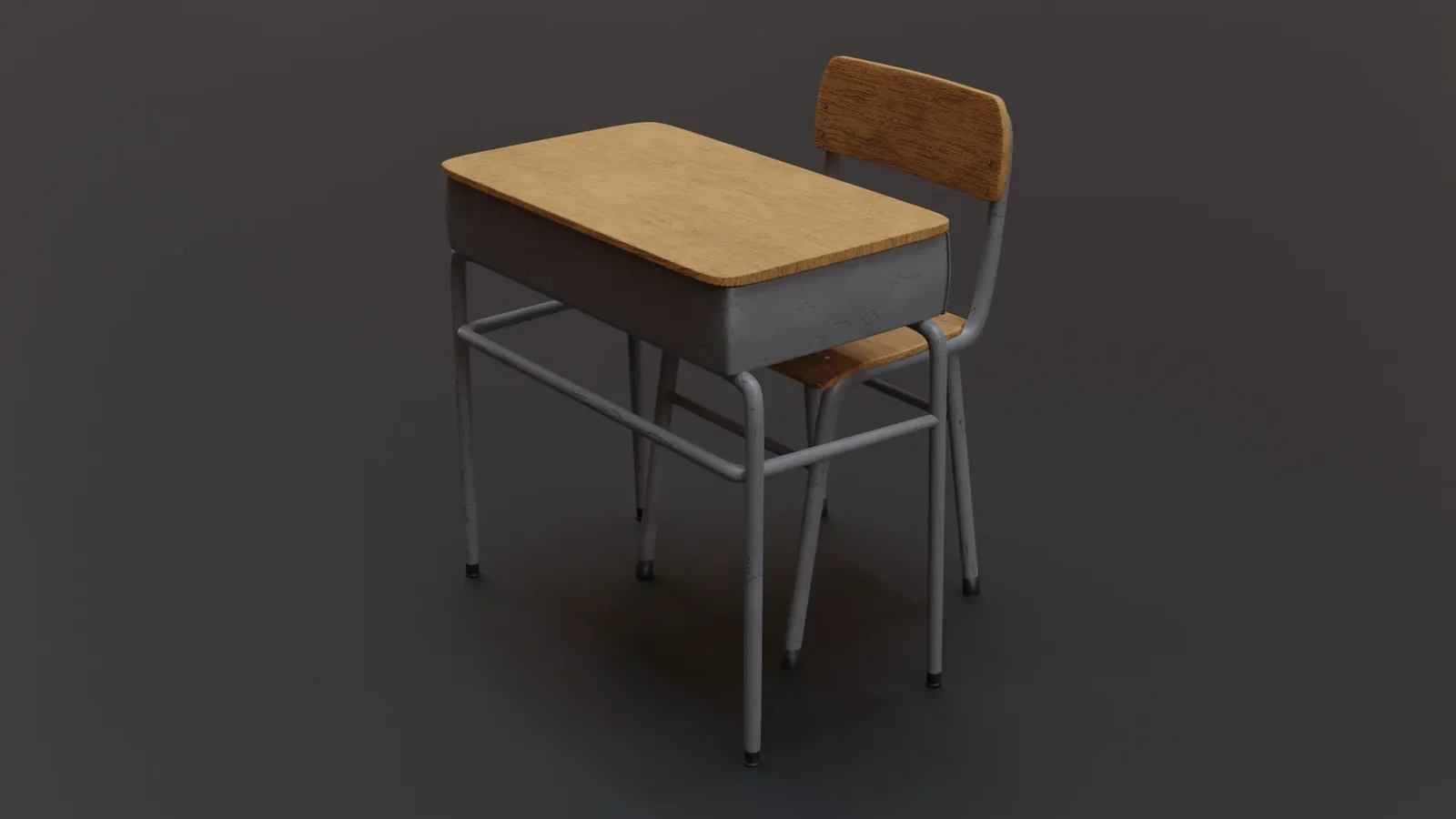 School Desk And Chair