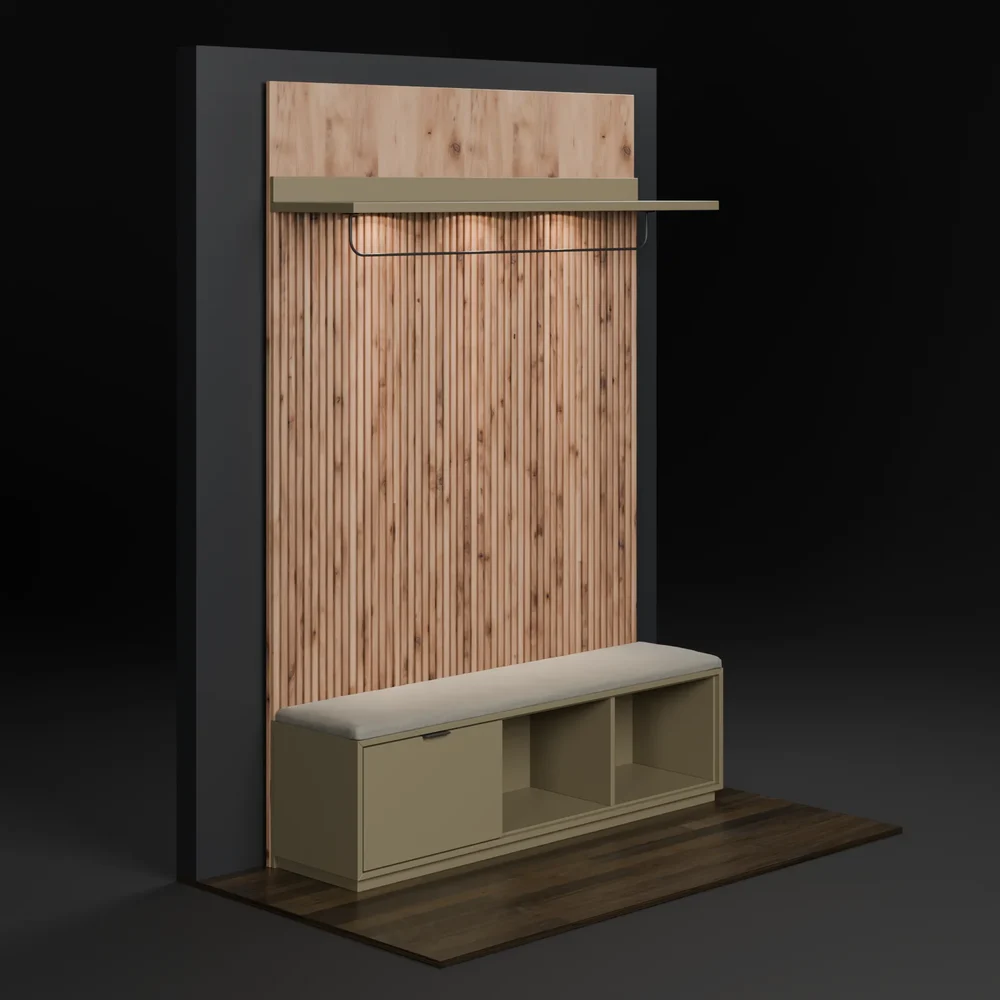 Entry Table Model Walnut Bali