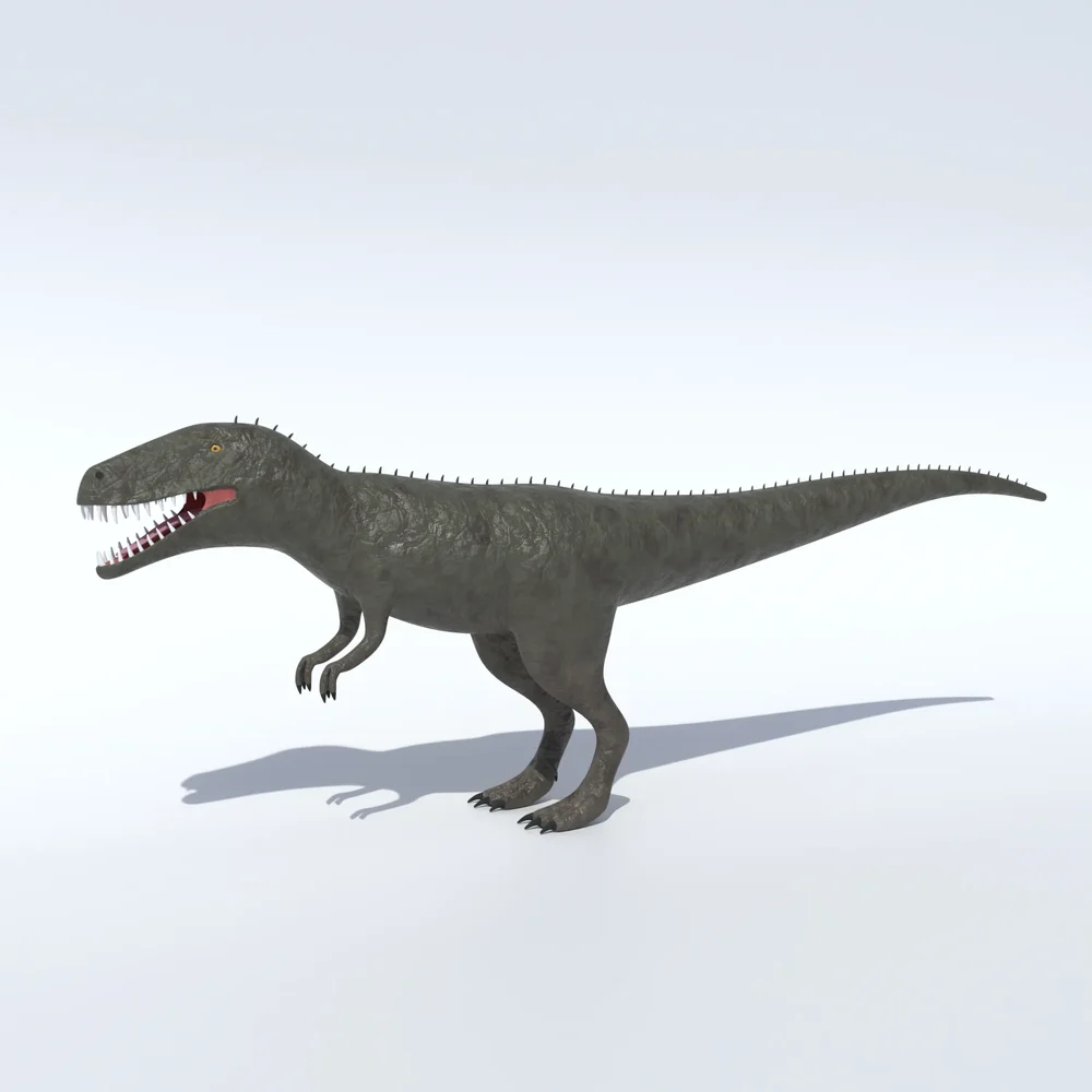 Cartoon Torvosaurus Dinosaur