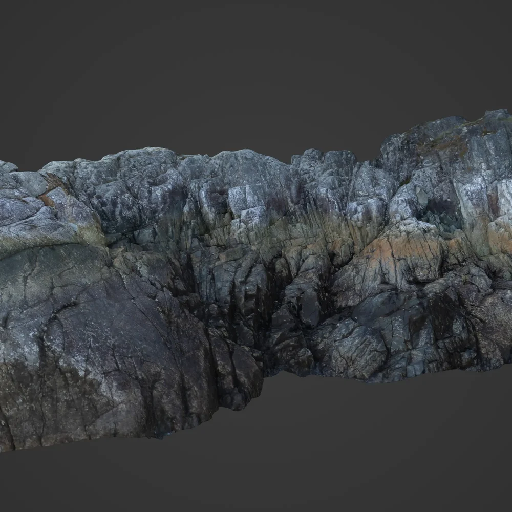Rocky Coast On The Ocean 2