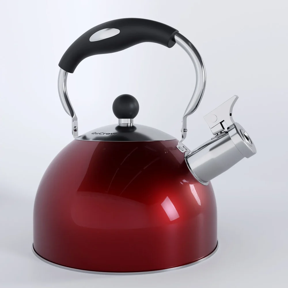 Qucrow Red Kettle