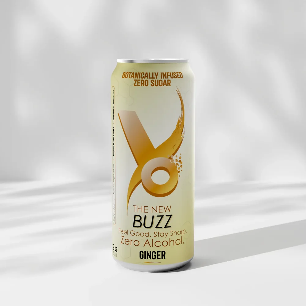 Ginger Beverage Can