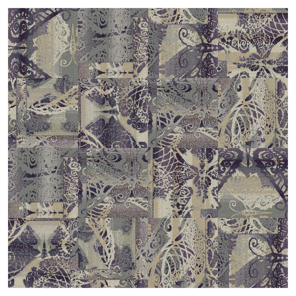 Over The Edge Periwinkle Carpet Tile