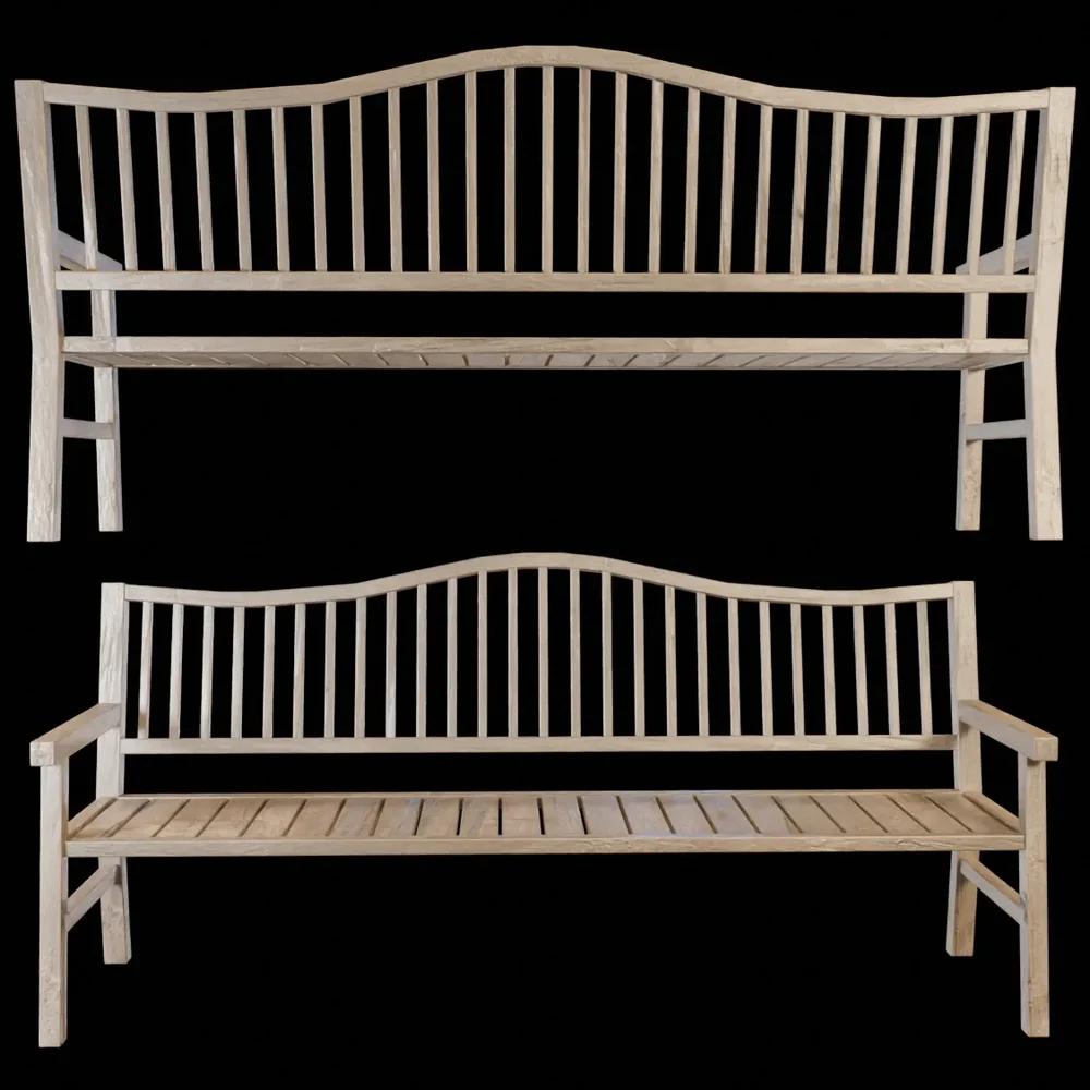 Old Wooden Bench