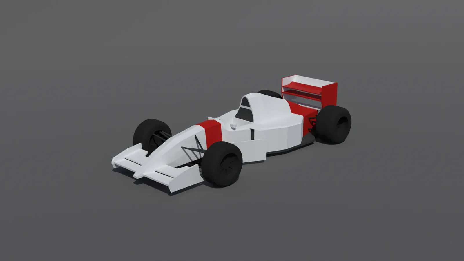 Low Poly Mclaren Mp4/8