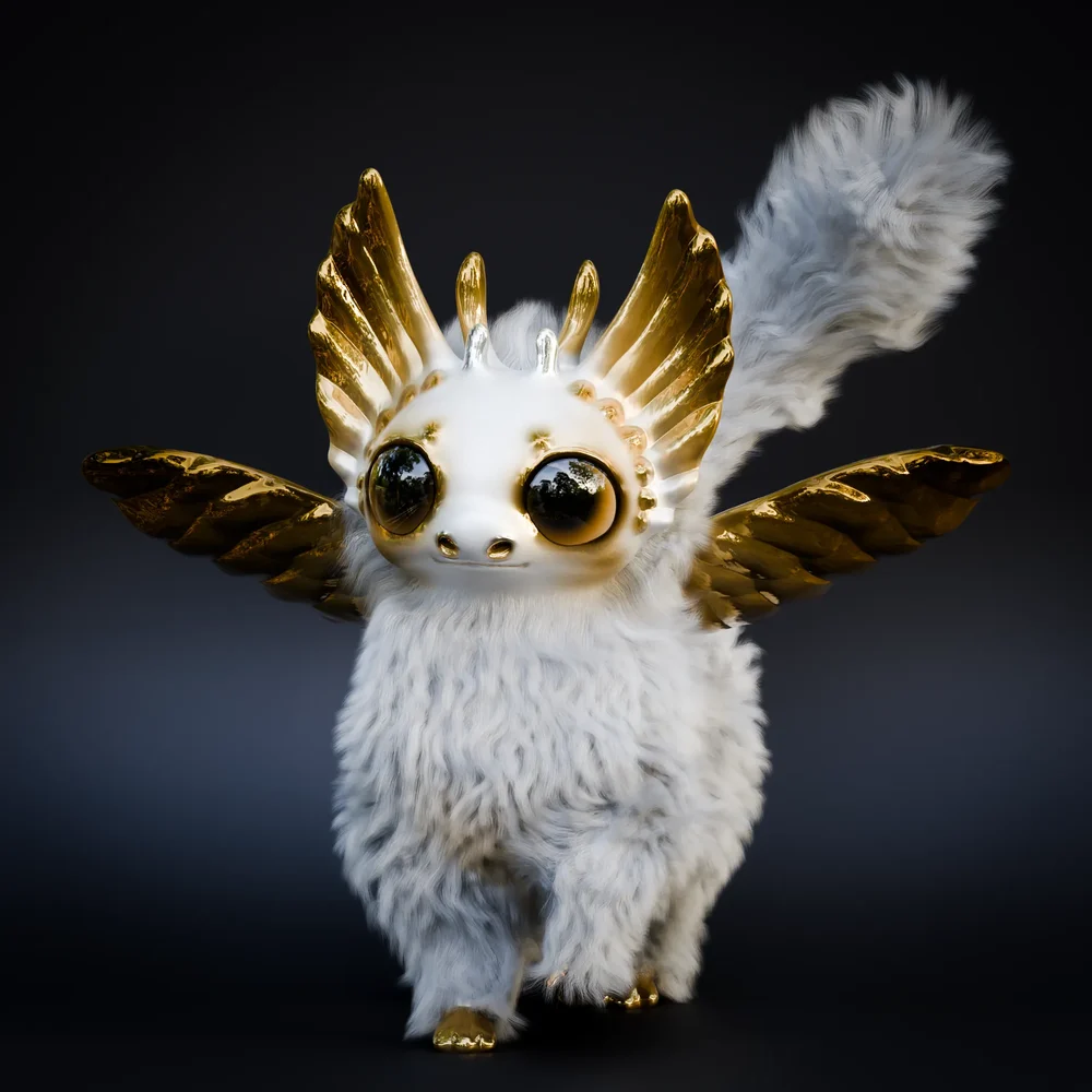 Golden Chimera (Rigged)