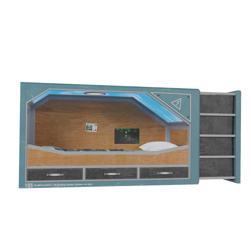 Futuristic Sleeping Pod