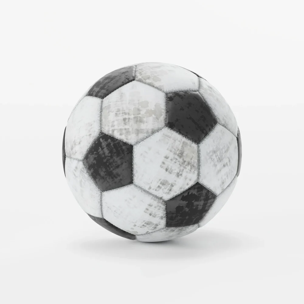 Soccer Ball With Stitches