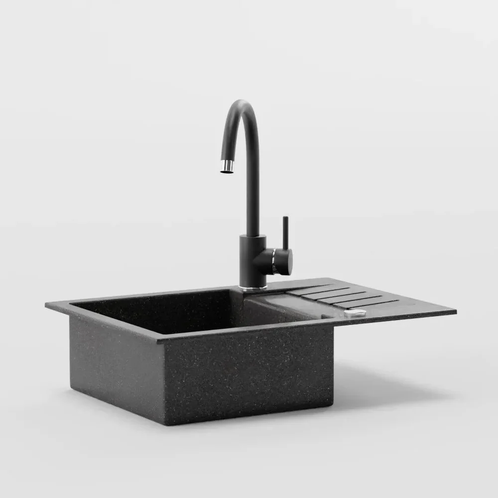 Sink With Faucet