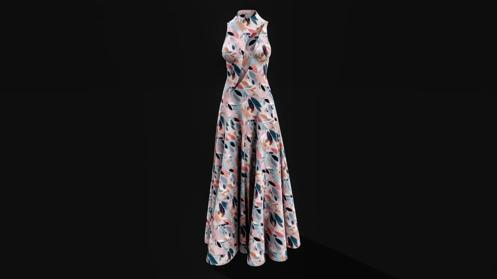 Elegant Floral Dress
