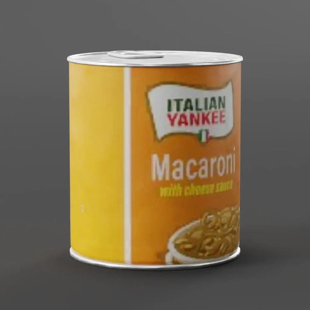 Canned Macaroni With Cheese Sauce