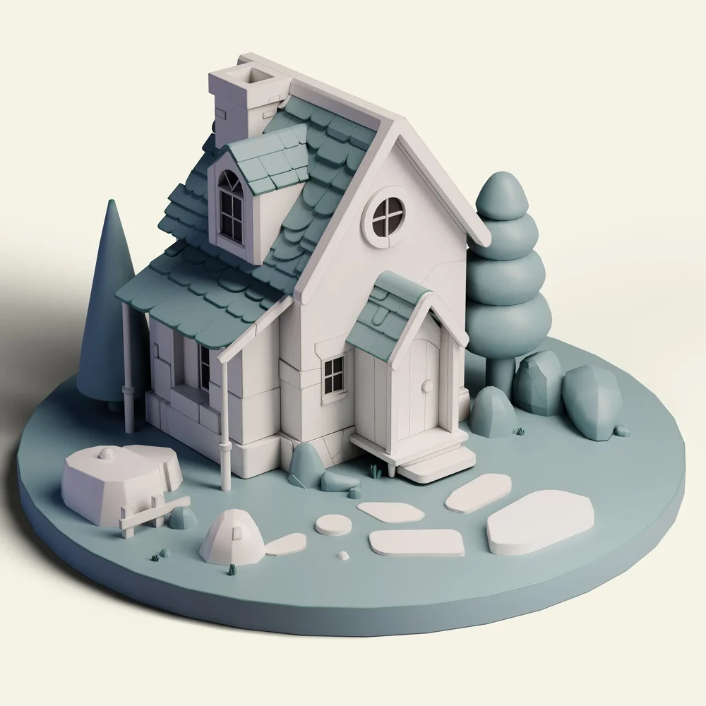 Stylized House 12