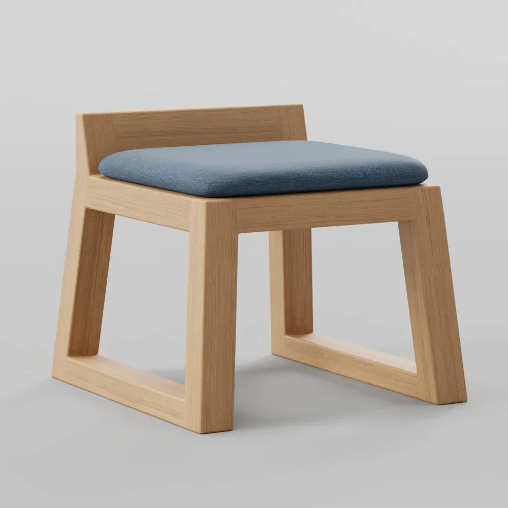Teak Low Garden Chair 62x58x53