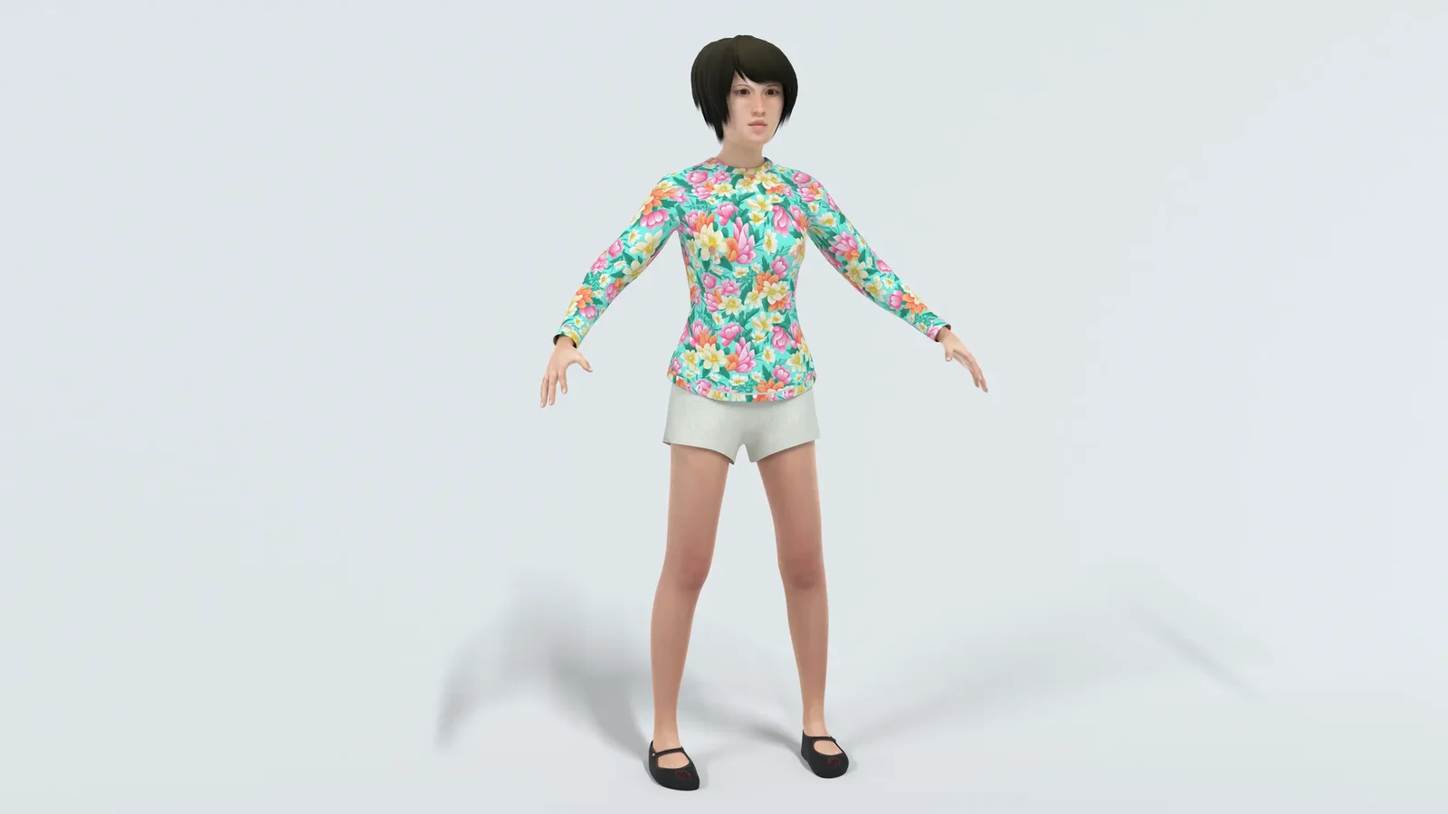 Akari Character Rigged