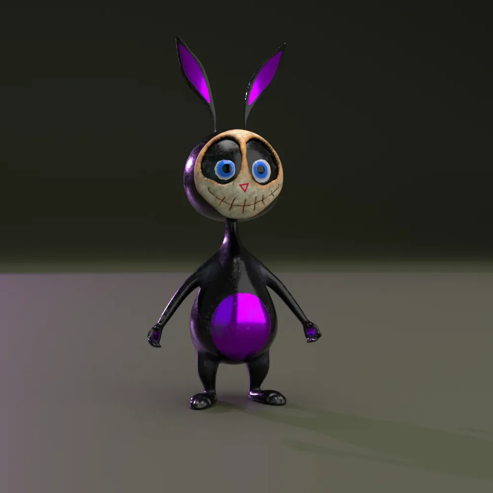 Donnie Rubber Rabbit - T
