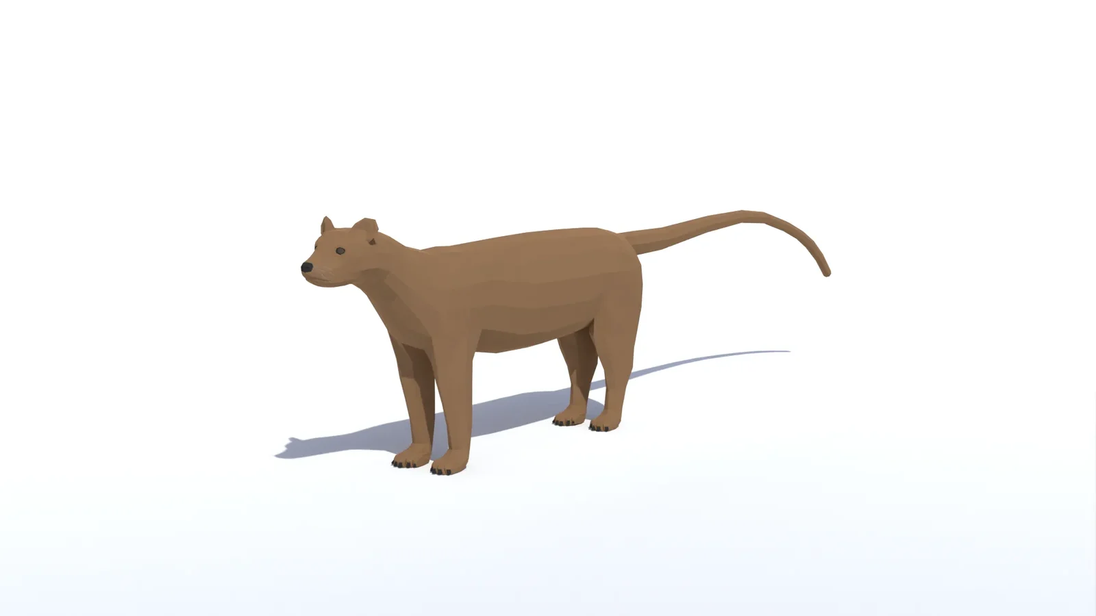 Low Poly Fossa