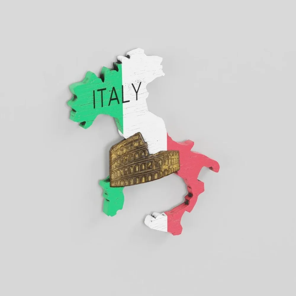 Refrigerator Magnet Italy