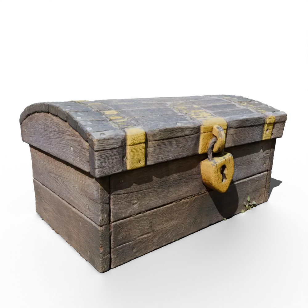 Wooden Treasure Chest