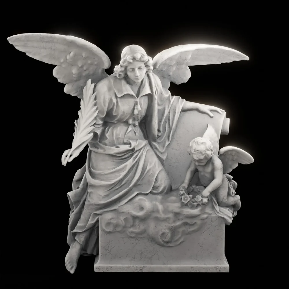Angel With Tender Atmosphere