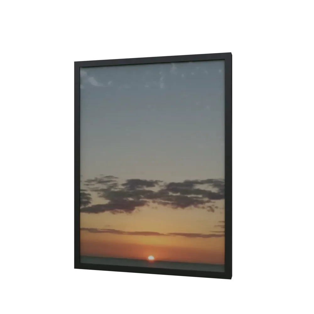 Frame Sunset January