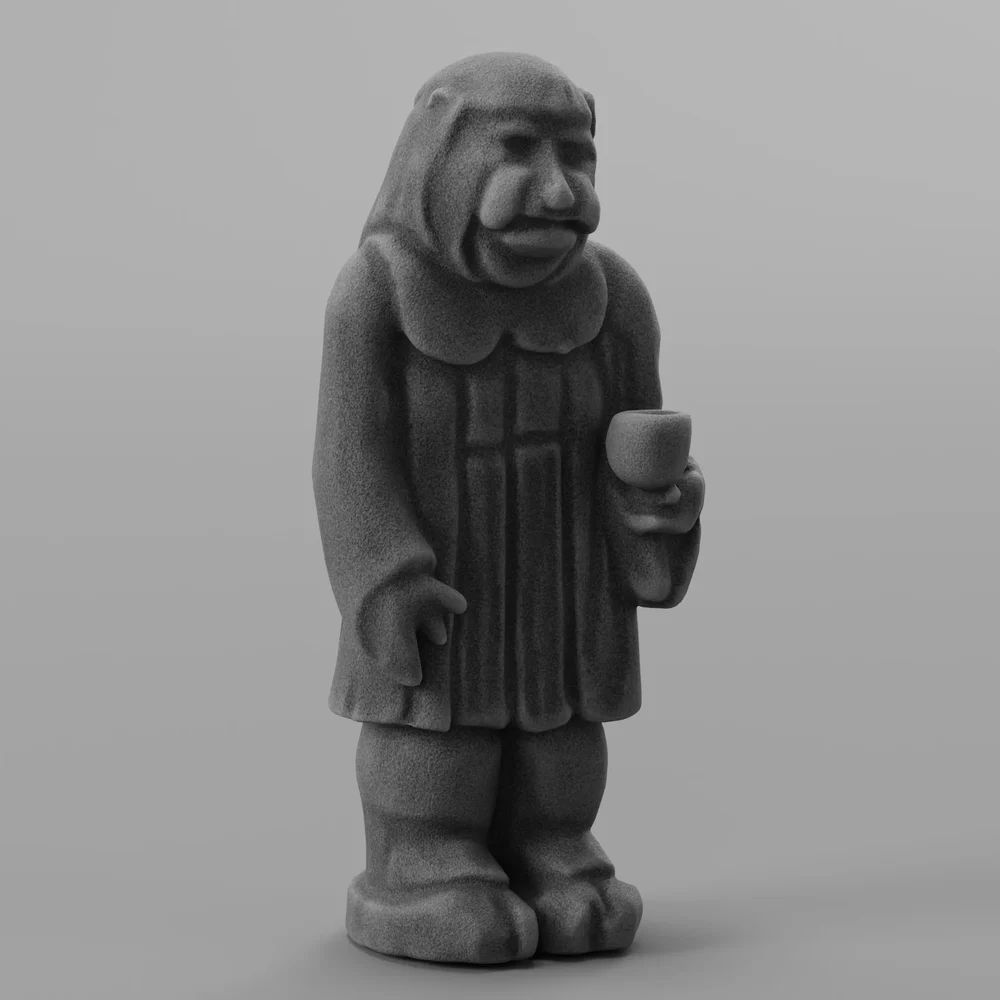 Humanoid Sculpture Decoration
