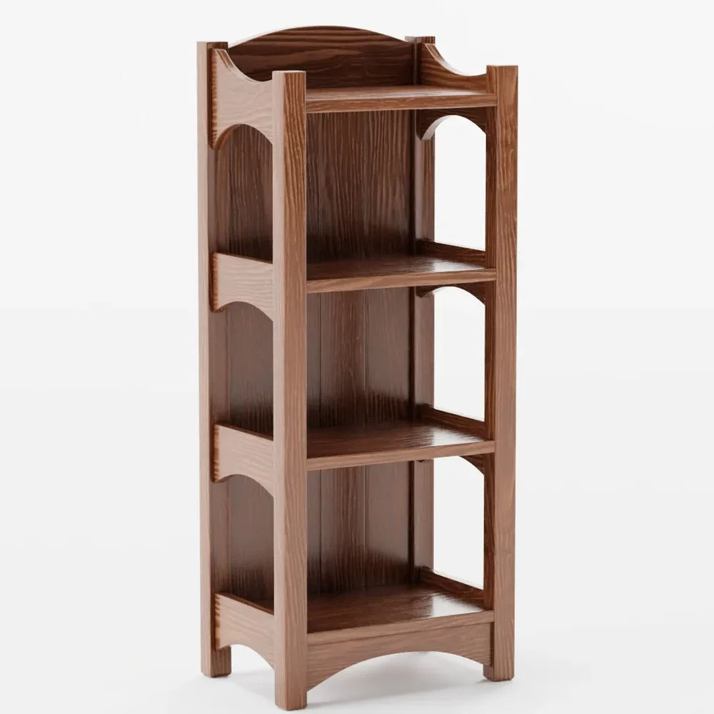 Wooden Magazine Stand
