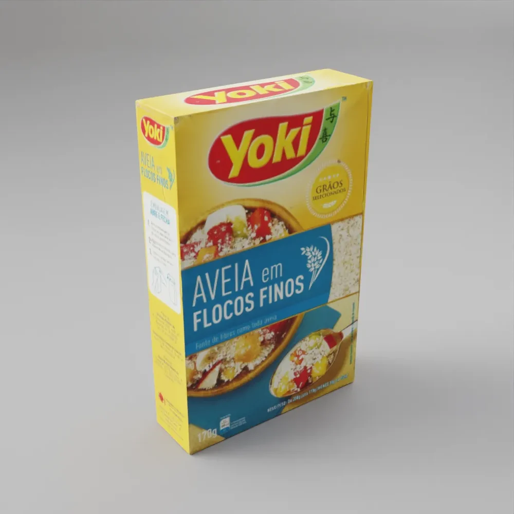 Oat Flakes Box