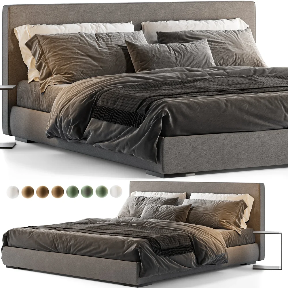 Bed Stone By Meridiani