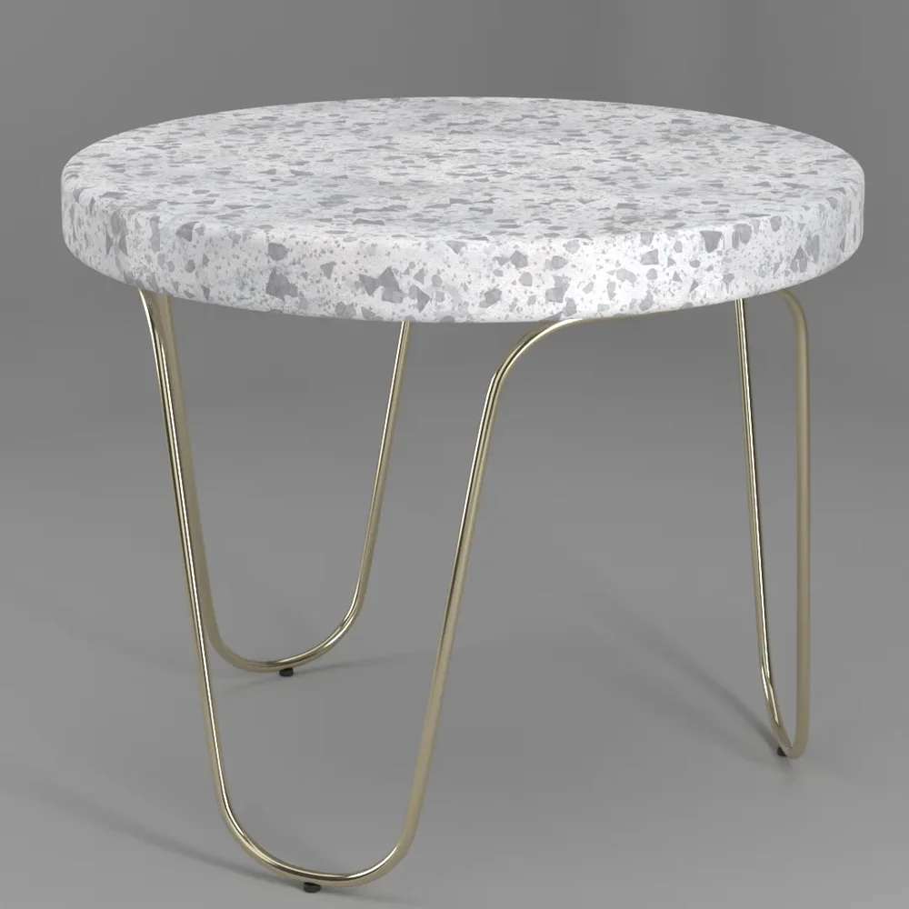 Terrazo Coffee Table Round