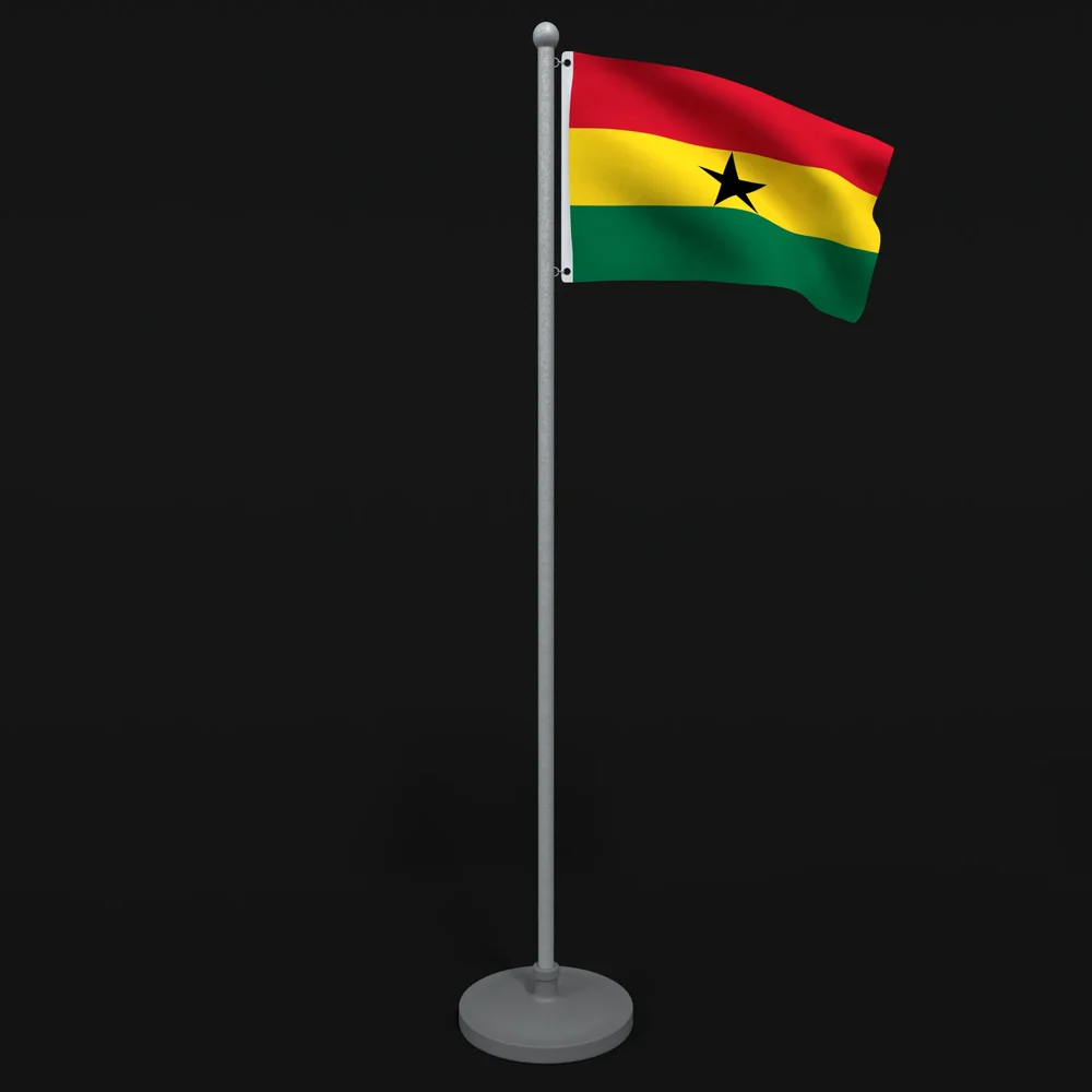 Animated Flag Of Ghana