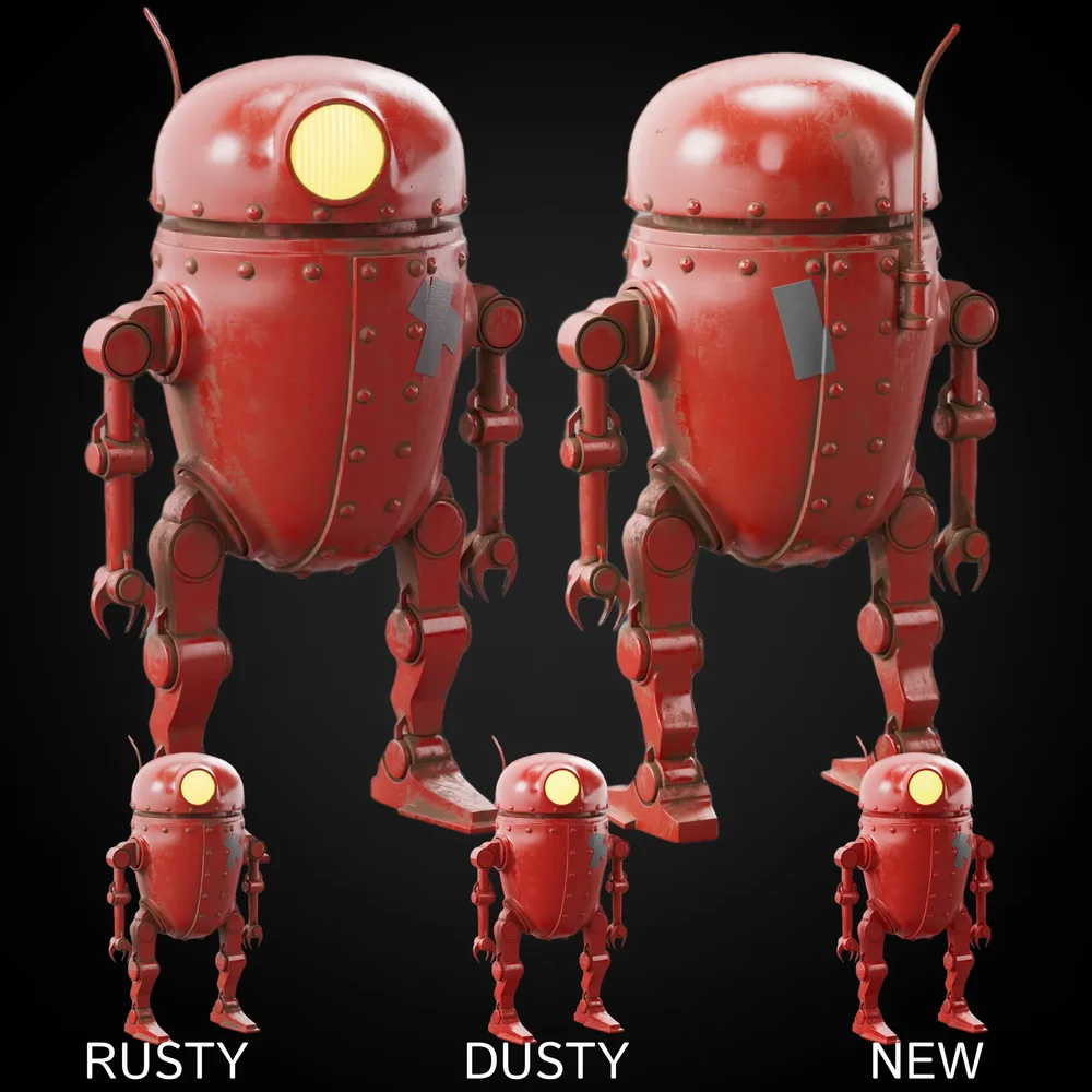 Monoeye Circular Robot