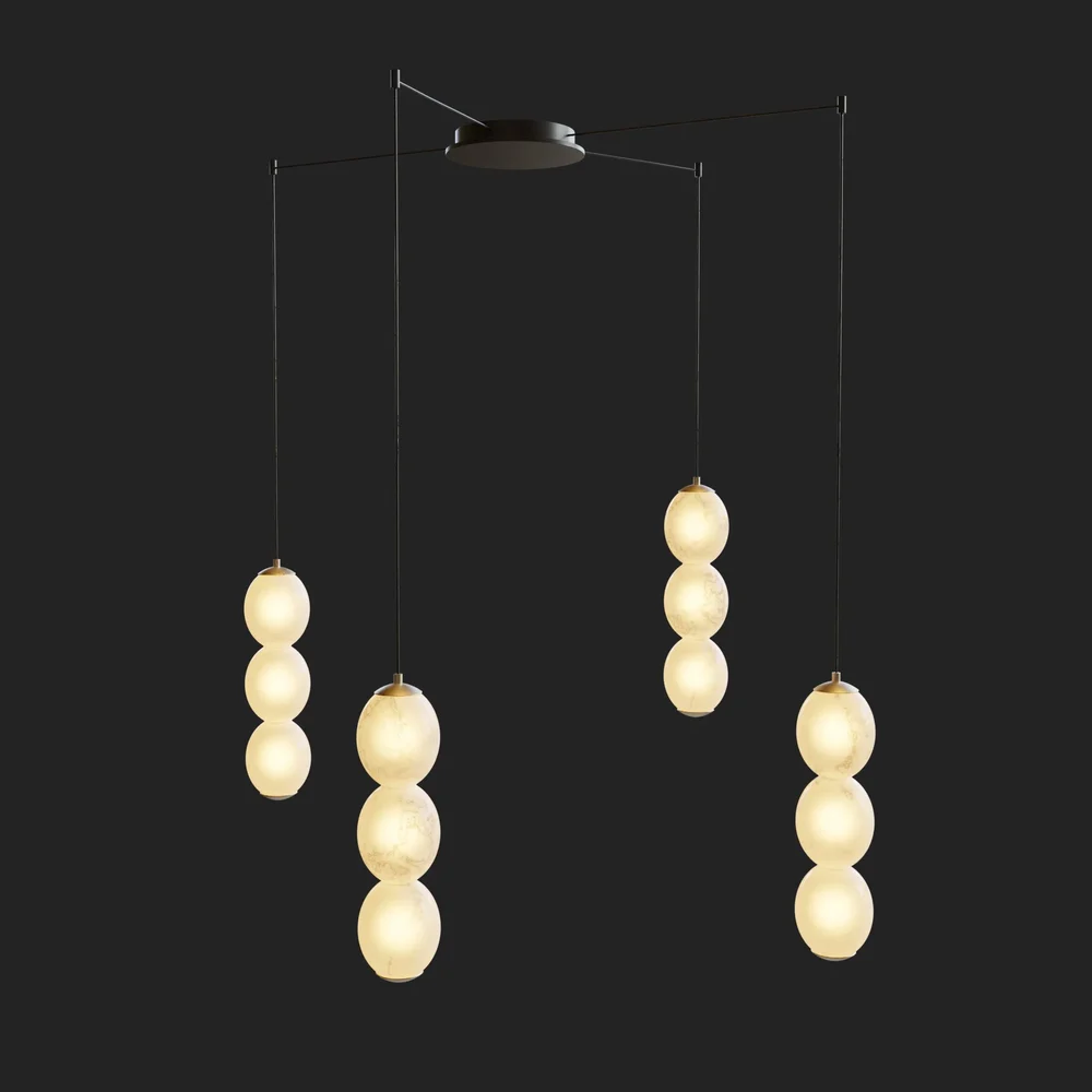 Zanziball Chandelier