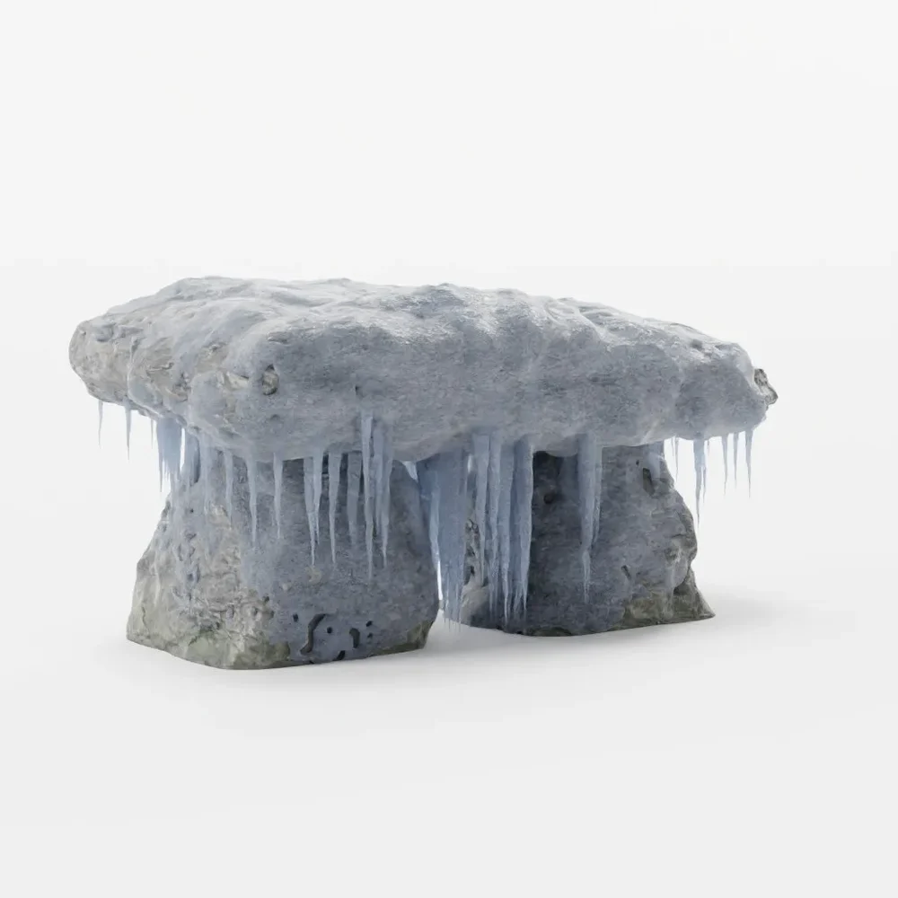 Stone Altar In Ice, Henge