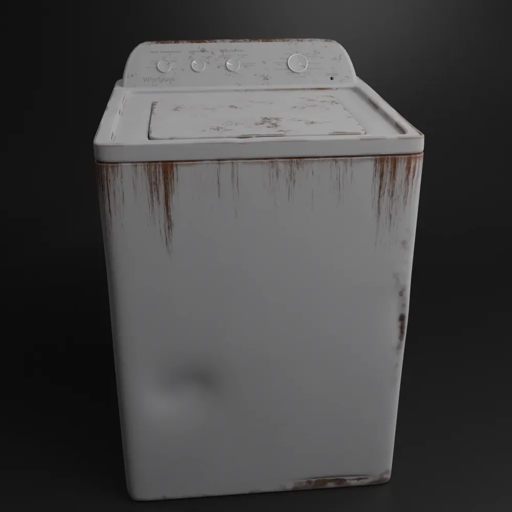 Rusty Whirlpool Top Load Washer