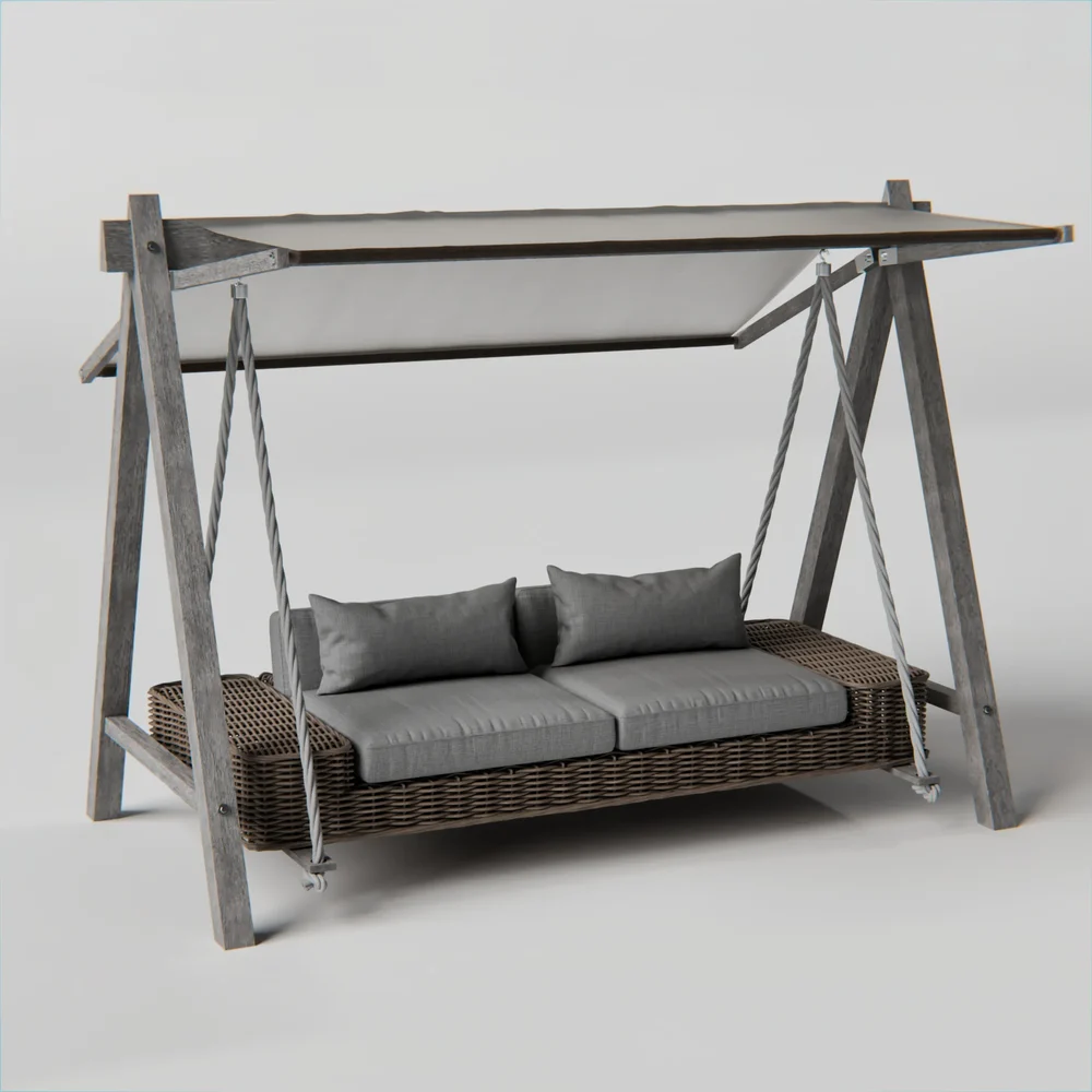 P. Carlo's Wooden Garden Swing